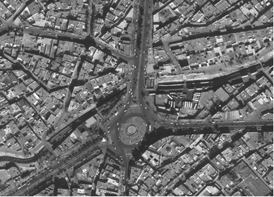 تصویر ماهواره ای آیکونوس شهرضا